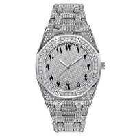 MONTRE ARABIC DATE ICY - ARGENT