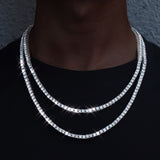 TENNIS COLLIER - ARGENT