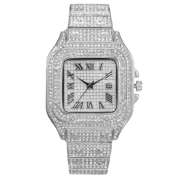 MONTRE SANTOS ICY - ARGENT